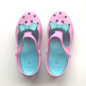 CROCS Little Girls Clogs Embellished